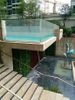 2024 popular Clear acrylic swimming pool panel for sale--leyu acrylic factory