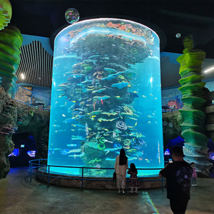 Suppliers of Custom Cylinder Aquarium For Sale-Leyu Acrylic Sheet Products Factory