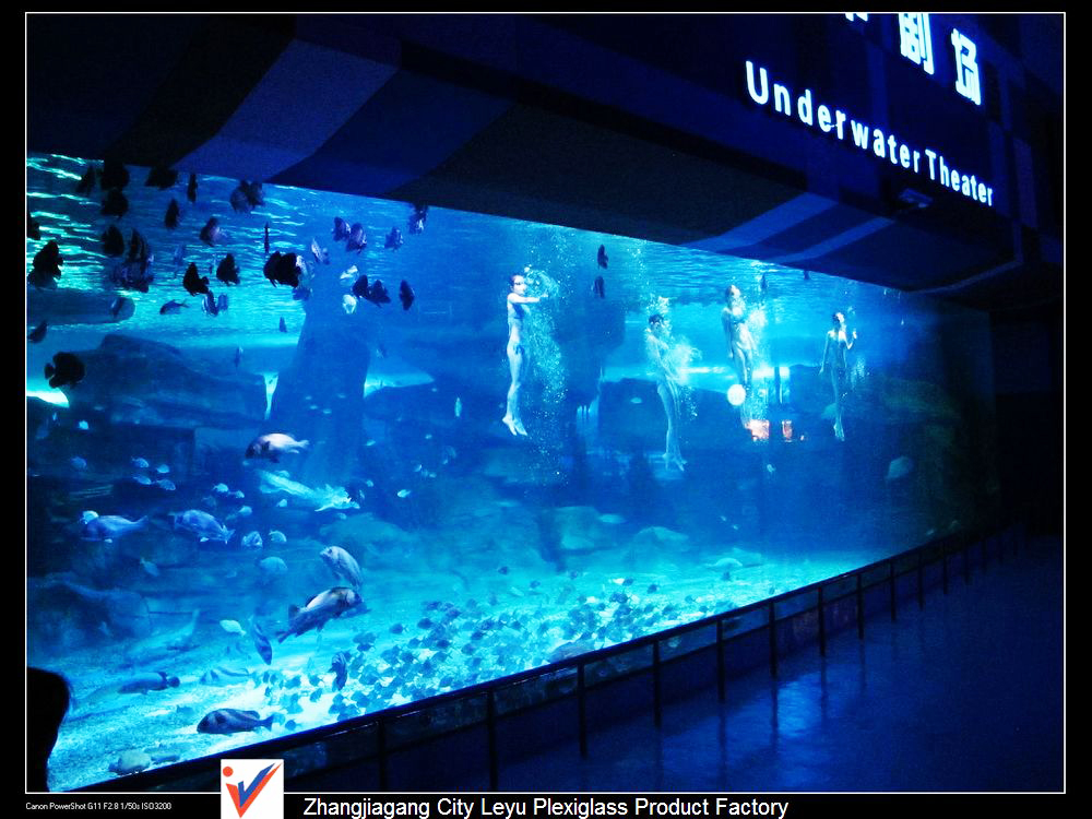 Best Saltwater Aquarium Manufacturers in USA-Leyu Acrylic Sheet Products Factory