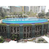 Clear acrylic pool wall manufacturer and installer Buy Infinity pool wall - Leyu