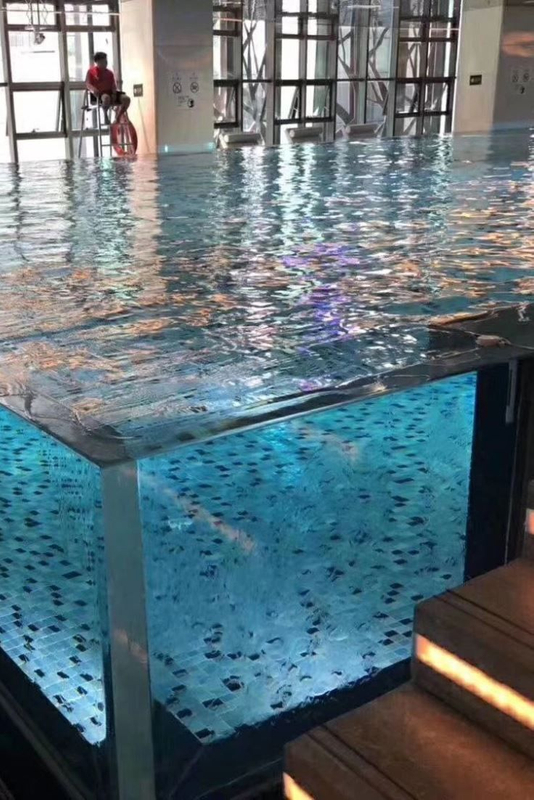 Entdecken Sie die Eleganz und Funktionalität von Acryl -Schwimmbad -Innenarchitekten