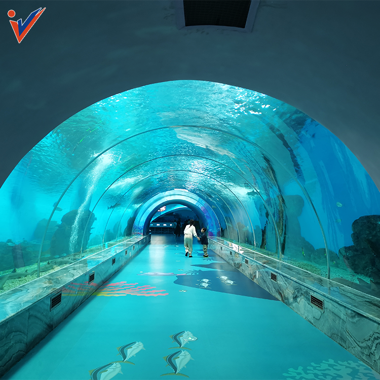 The Fantastic Large Acrylic Aquarium Tank Tunnel-Leyu Acrylic Sheet Products Factory