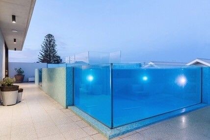 Acrílico Piscina Casa en la zona del Medio Oriente - Pool de Leyu
