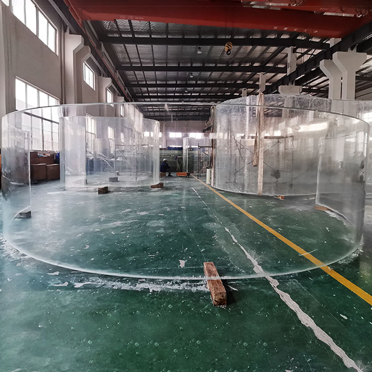 Custom Clear acrylic swimming pool panel for sale-leyu Acrylic Factory