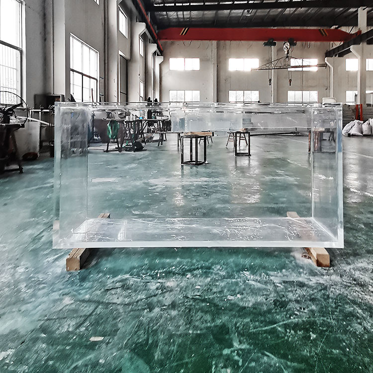 Acrylic custom fish tank - factory