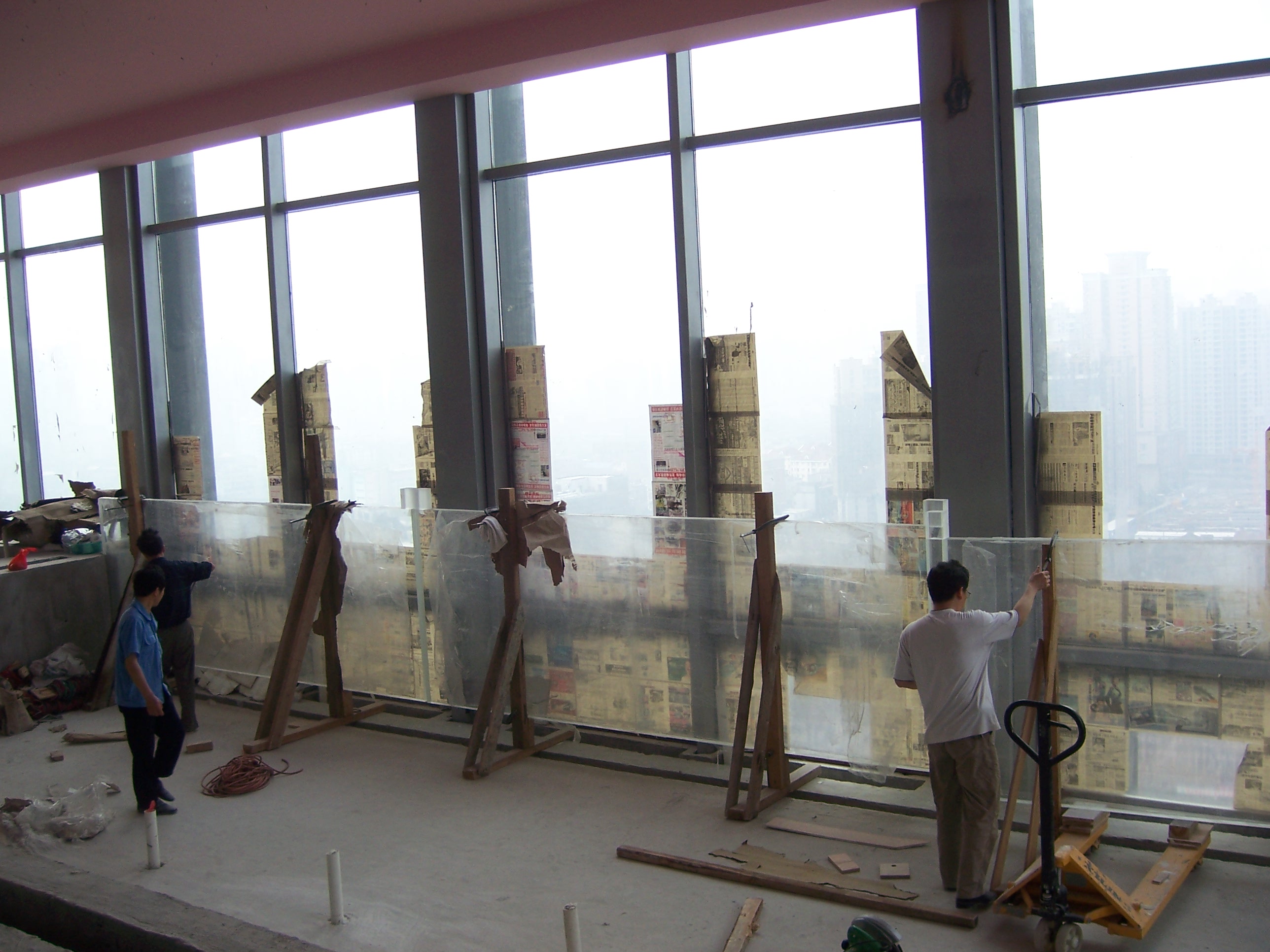 Acryl -Schwimmbad - Leyu Installation