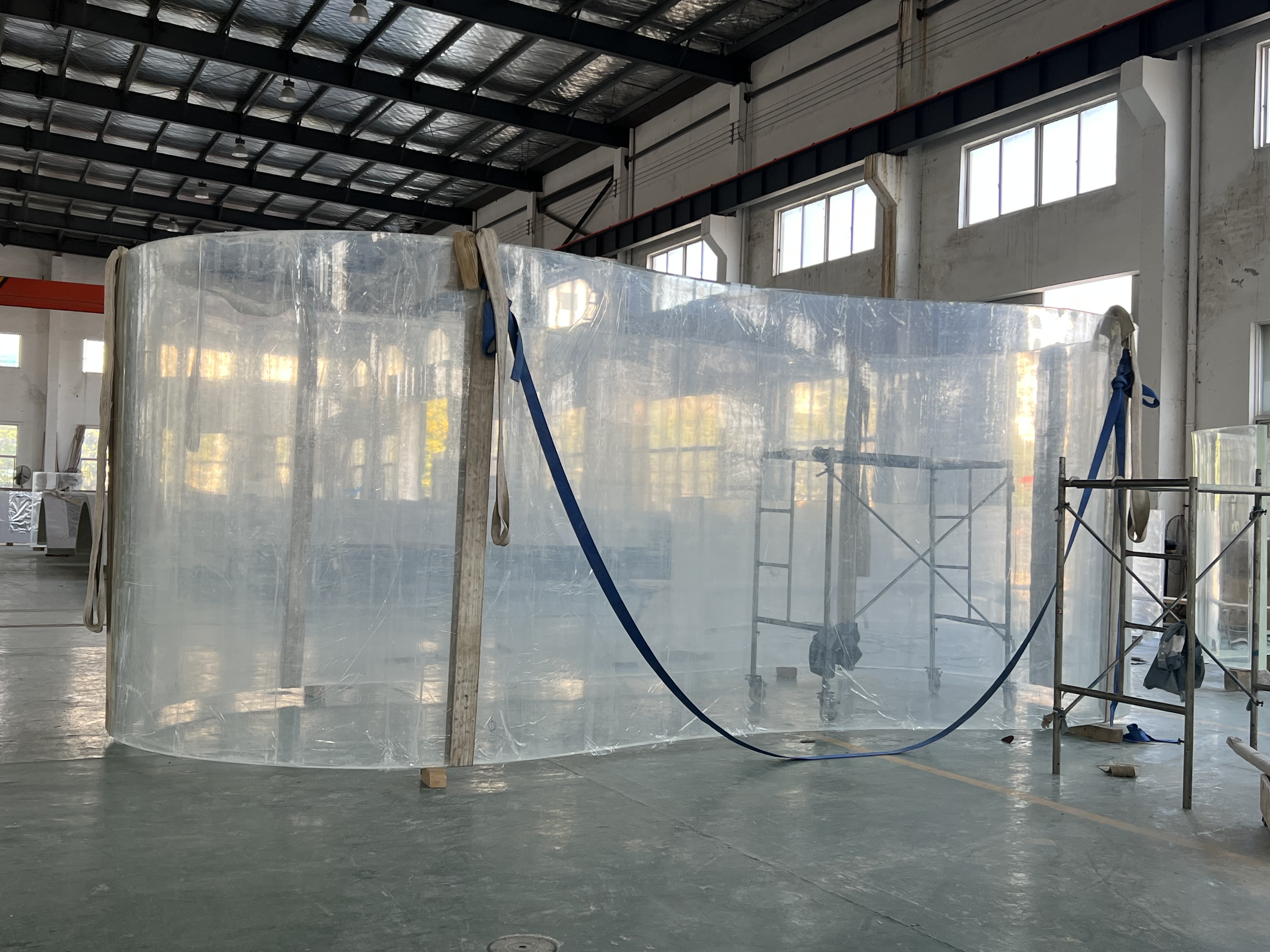 Acrylic panel for aquarium