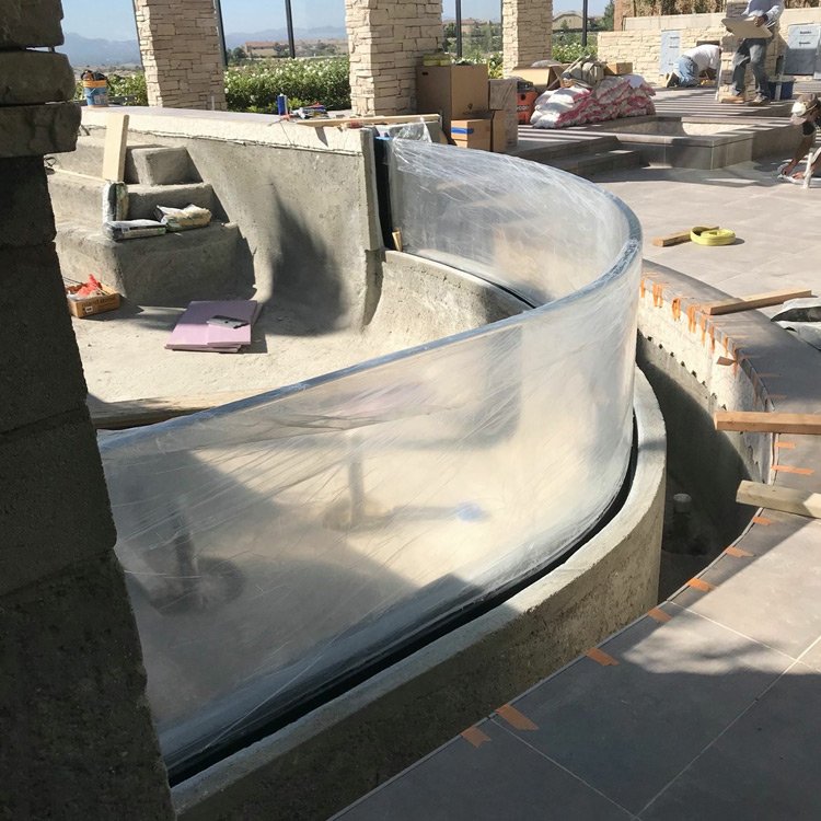 Acrylic swimming pool - LEYU ACRYLIC