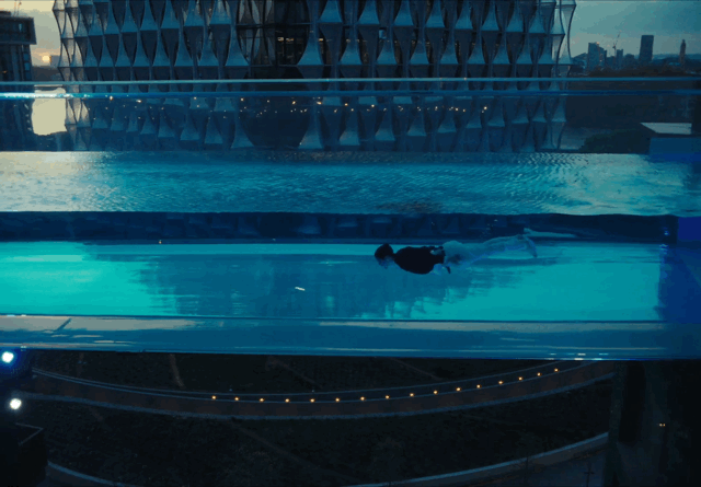 Acrylic swimming pool - LEYU ACRYLIC