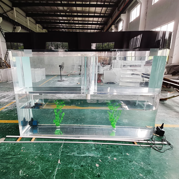 Acrylic custom fish tank - factory