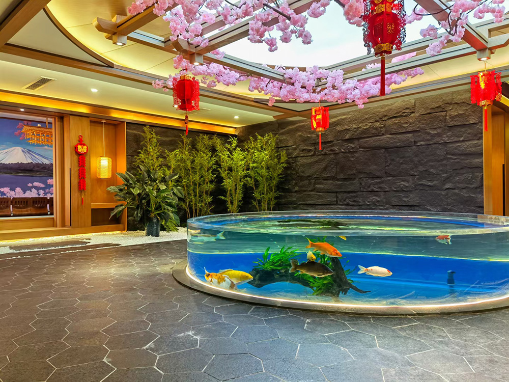 Custom acrylic fish tank - LEYU 