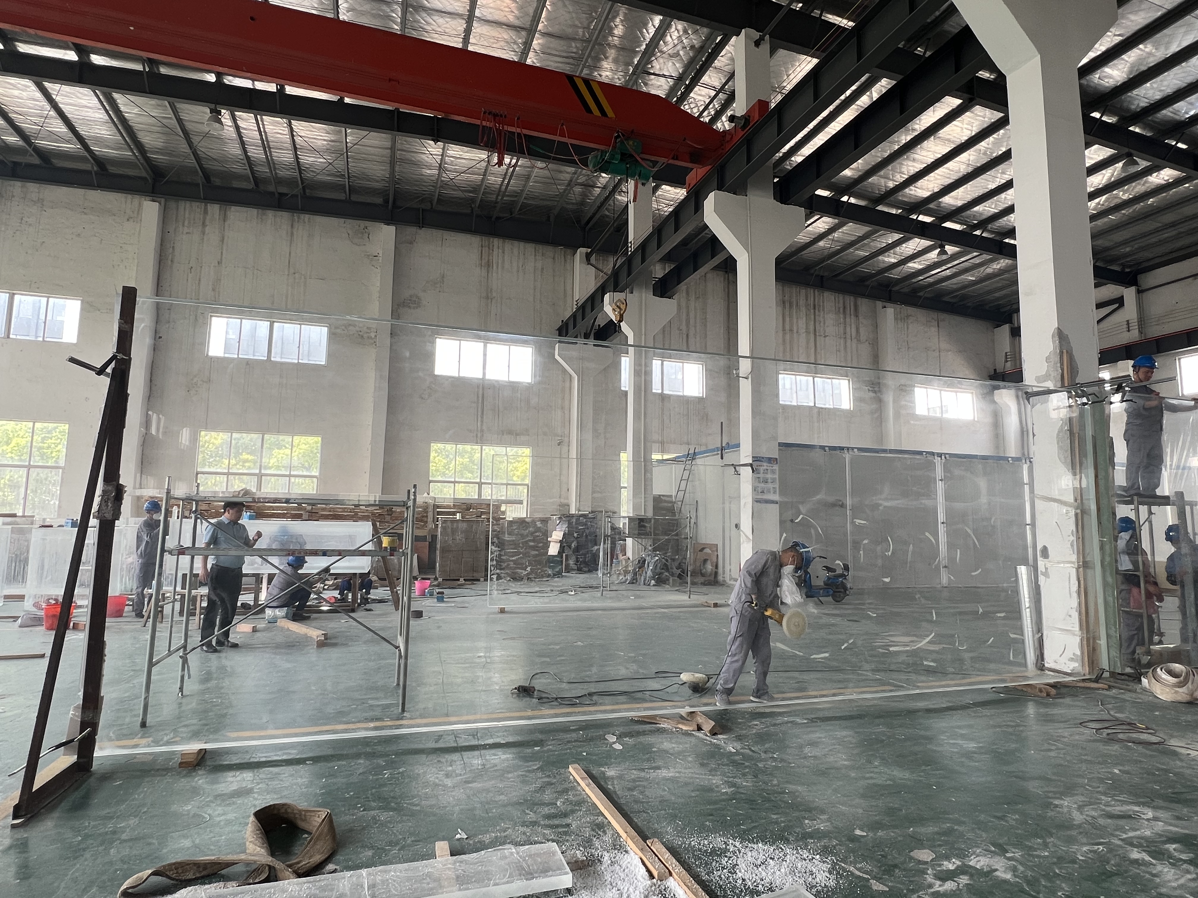 Bespoke Clear acrylic swimming pool panel for sale---Leyu Acrylic Sheet Products Factory