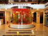 Large Cylinder Acrylic Aquarium fish tanks Factory - leyu