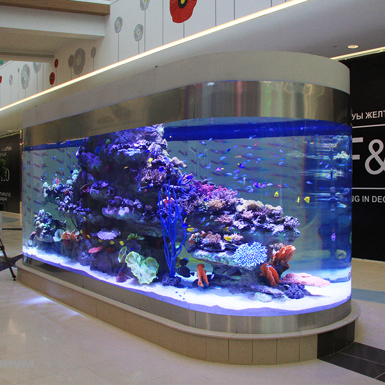 1Acrylic custom fish tank - factory