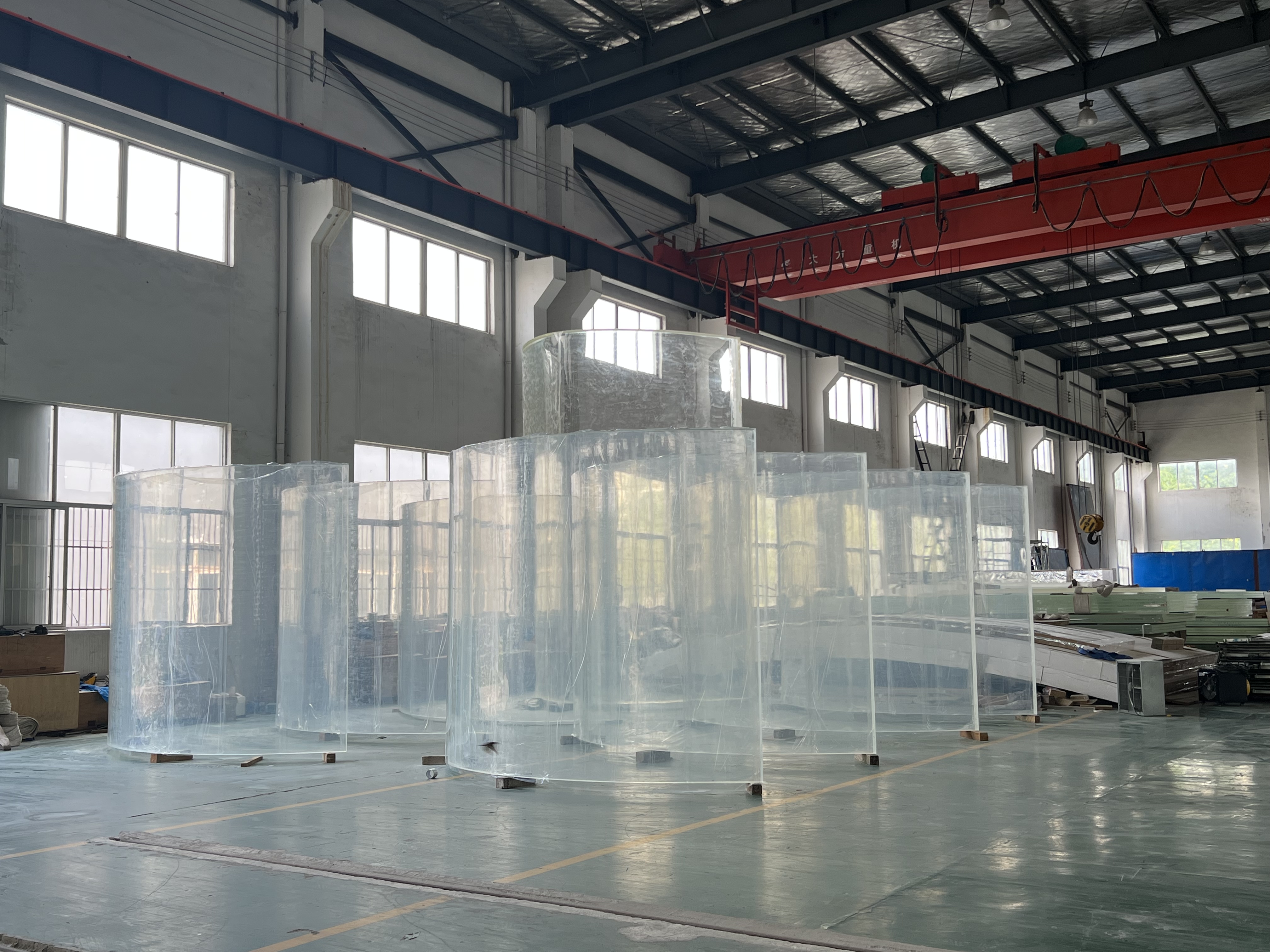 Acrylic curved panel - LEYU