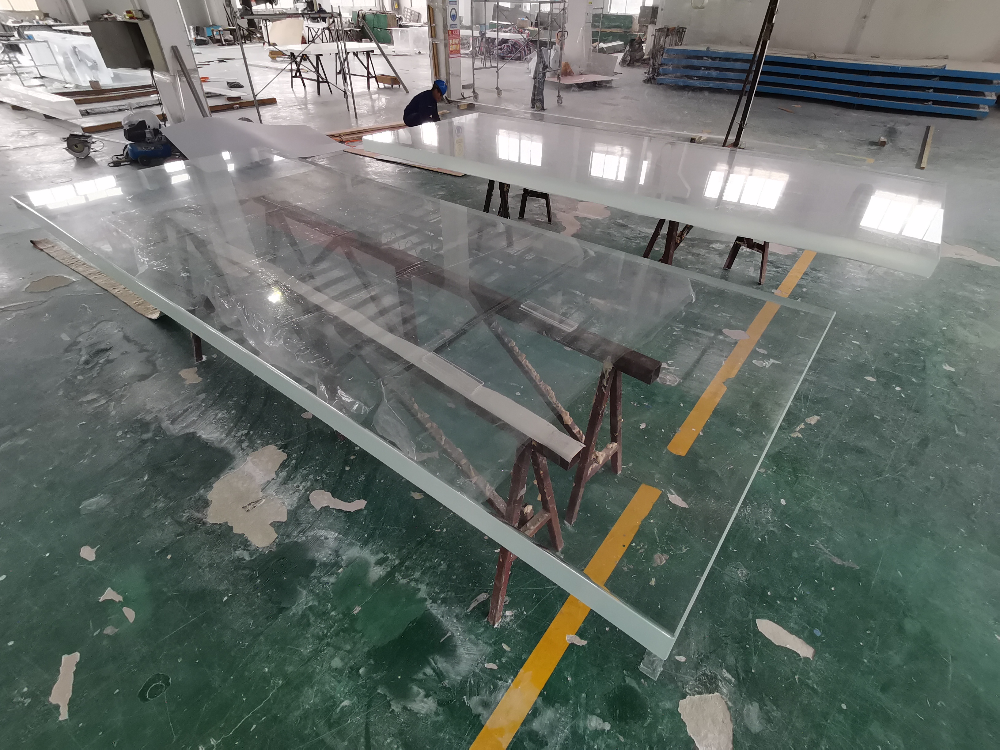 Acrylic swiming pool wall - LEYU