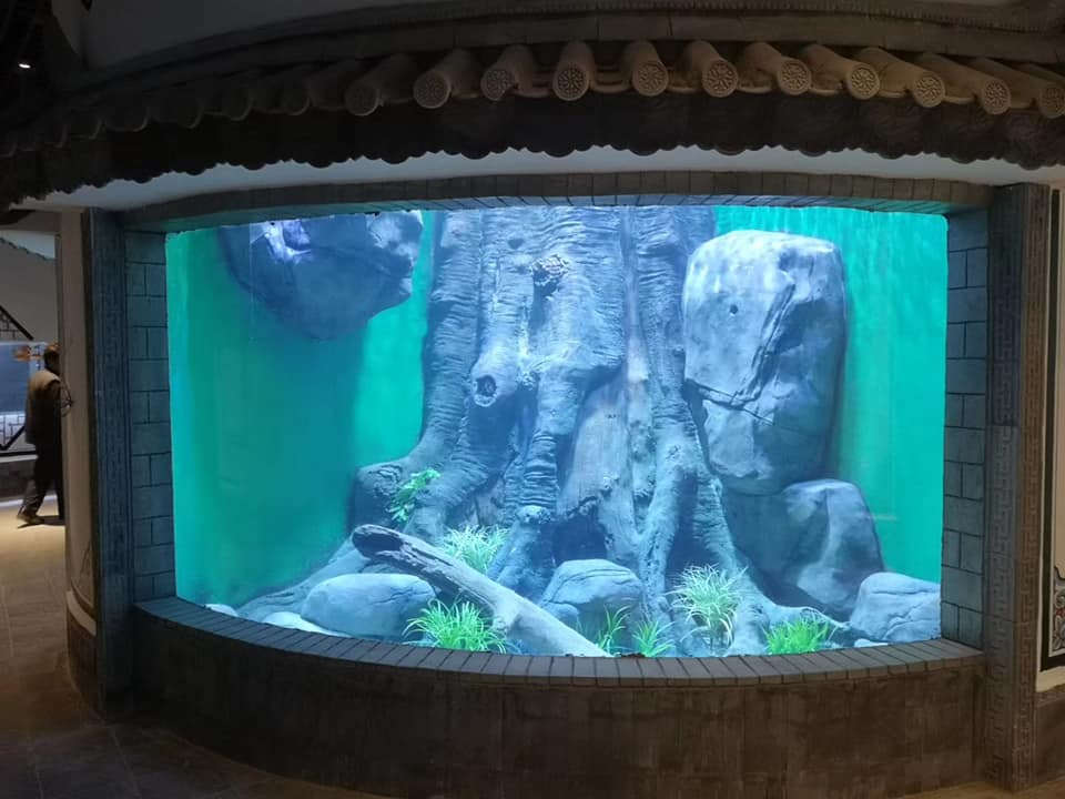 Acrylic aquarium window - manufacture