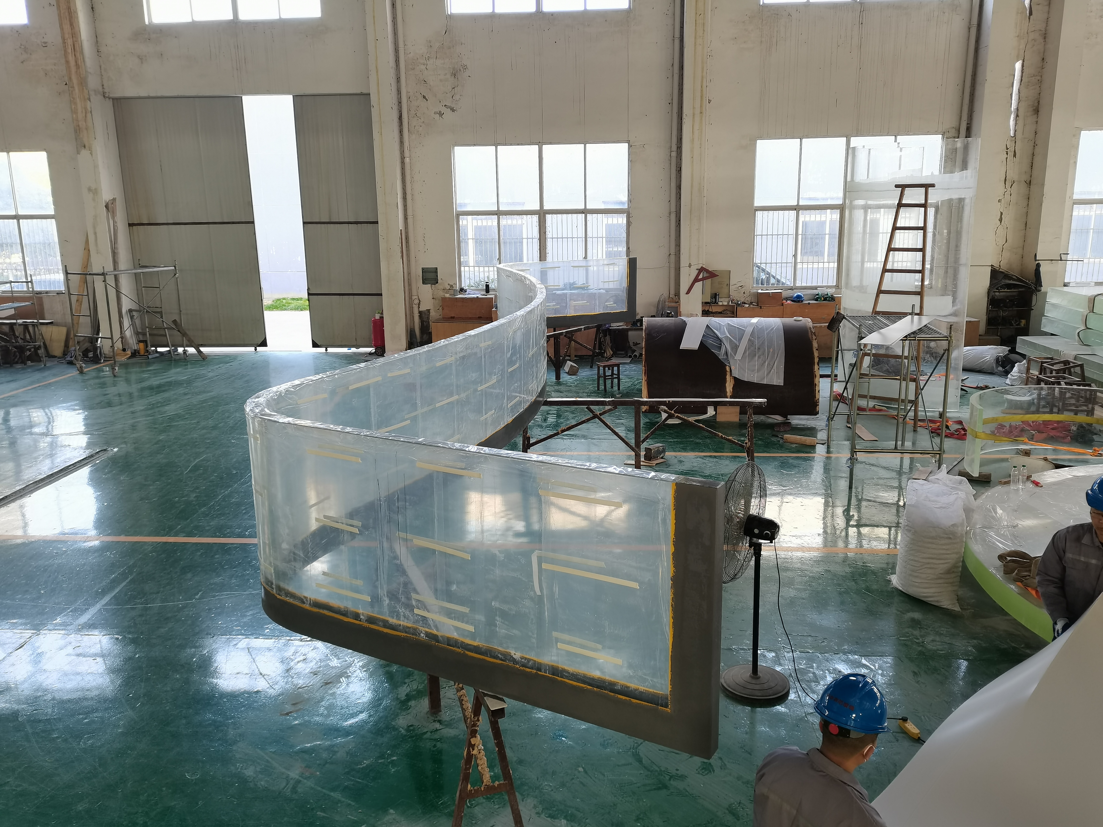 Acrylic panel for swimming pool - LEYU