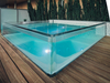 Clear acrylic panel for Outdoor Above Ground Swimming Pool--leyu