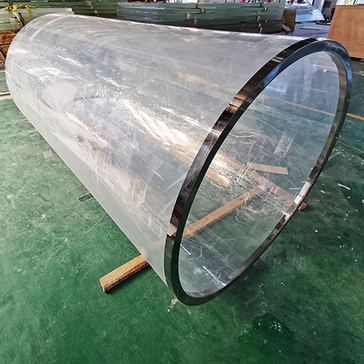 Custom acrylic cylinder - factory