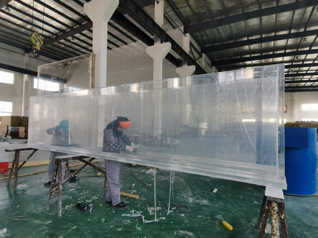 ʻO ka hanaʻo Leyu acrylic aquarium