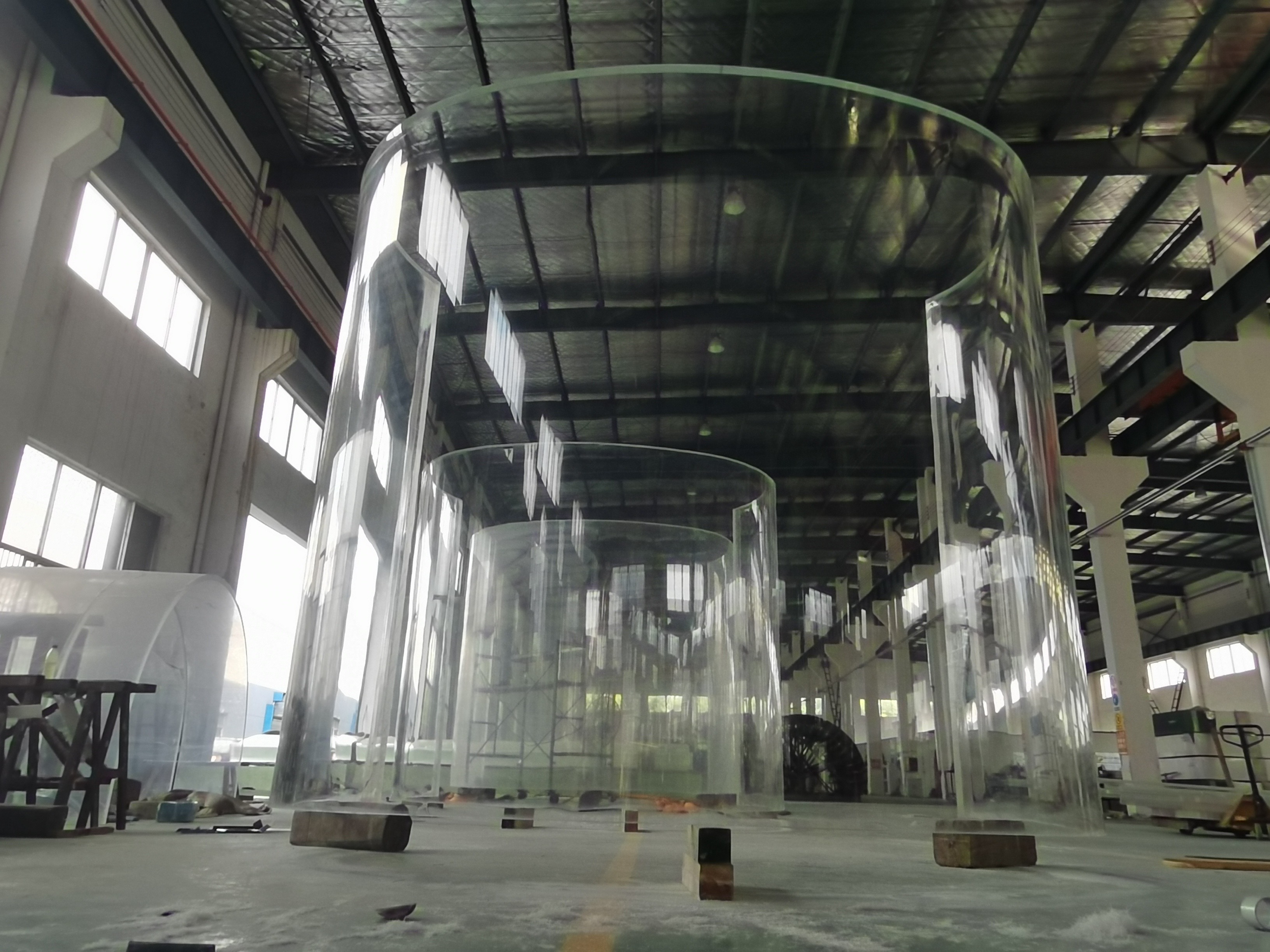 Acrylic curved panel - leyu