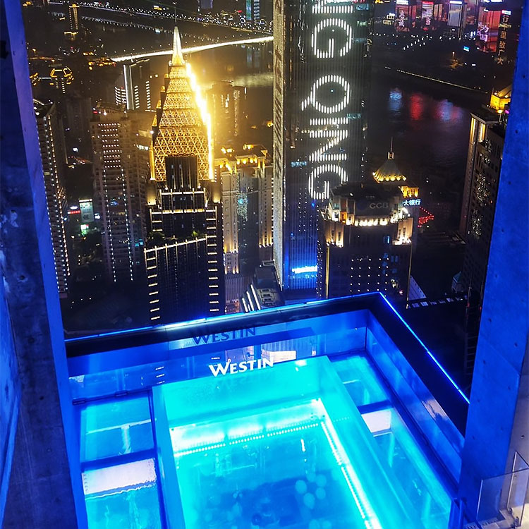 Acrylic swimming pool - LEYU ACRYLIC