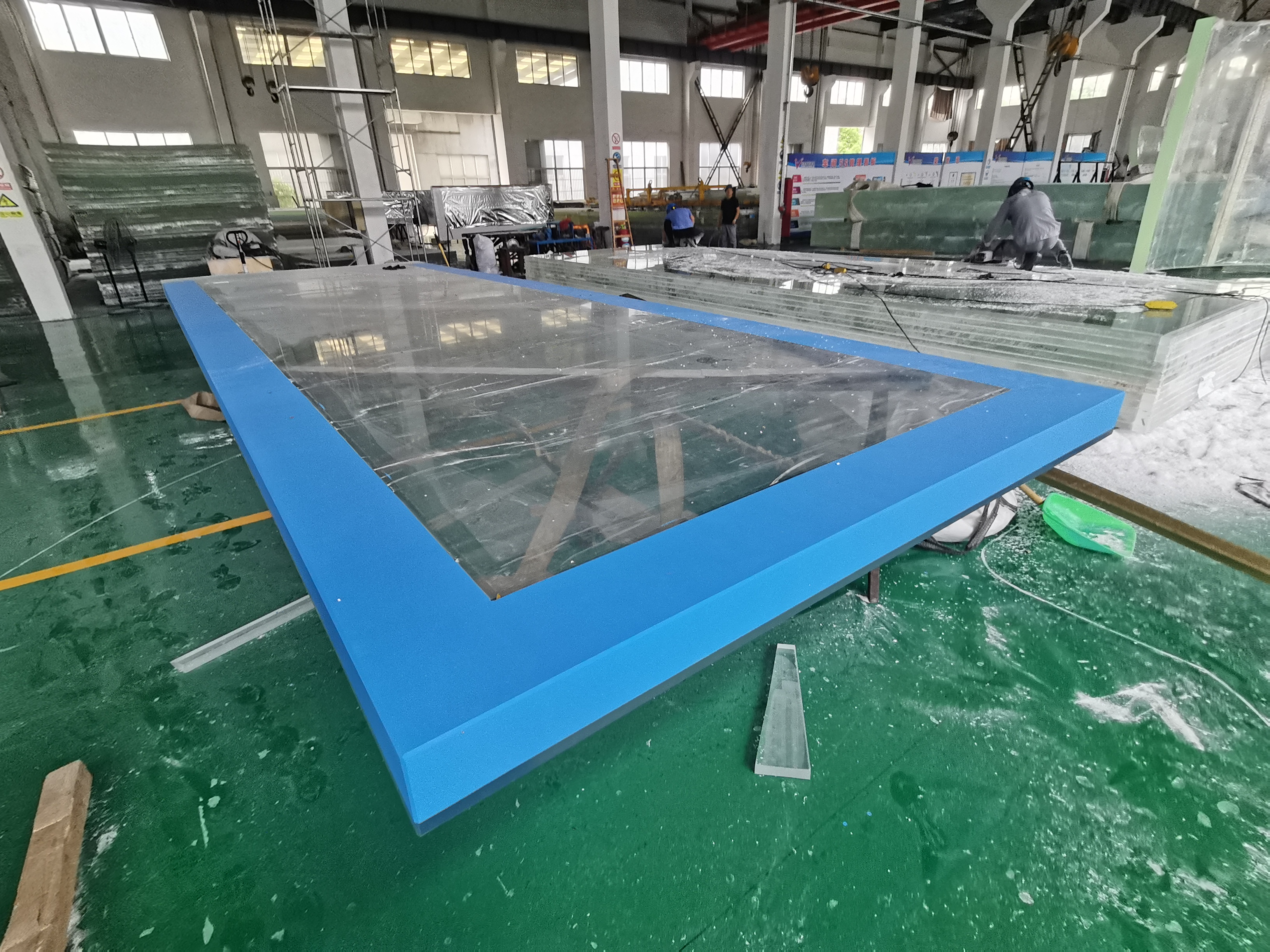 Acrylic panel for swimming pool - LEYU