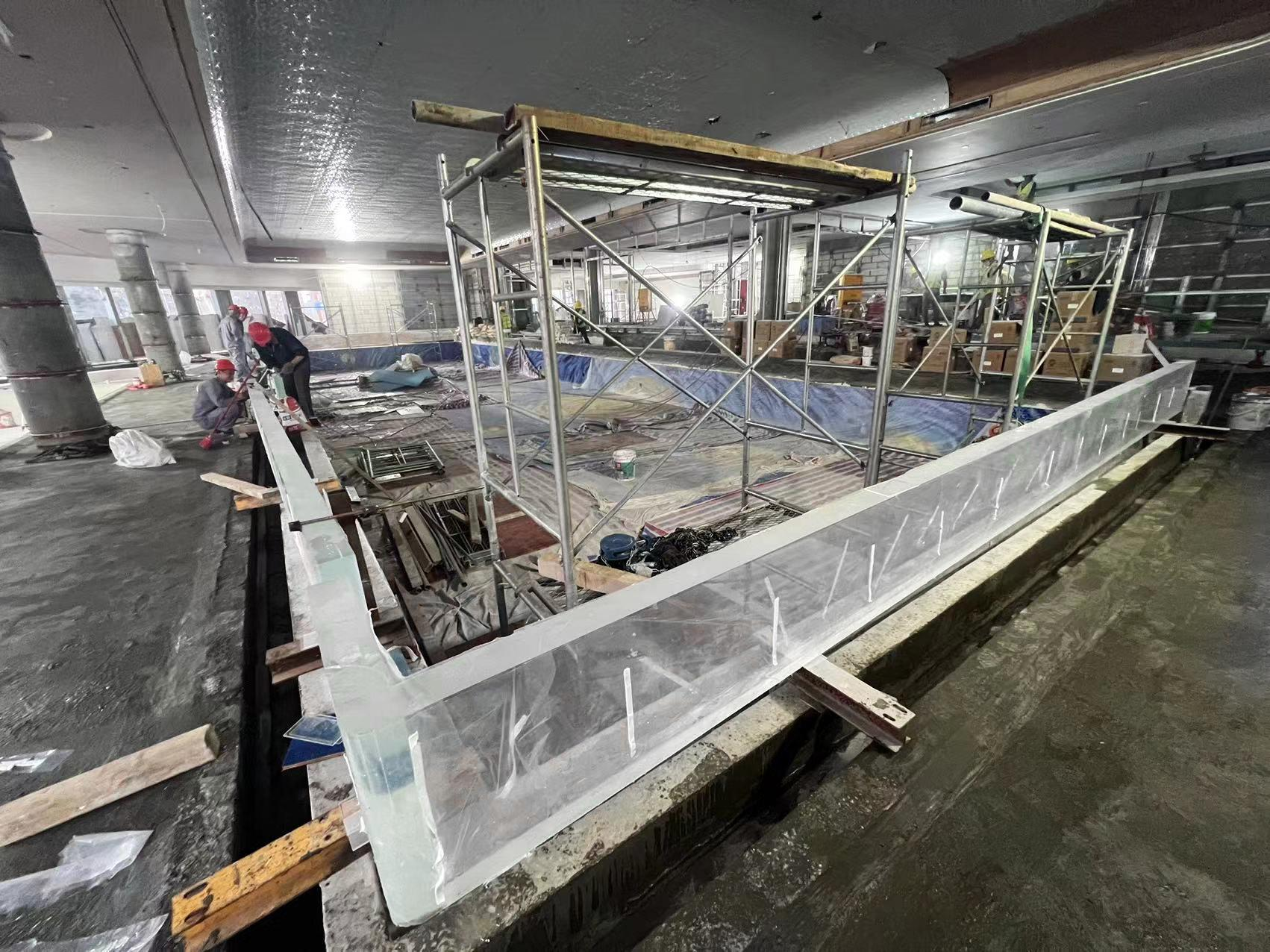 Acrylic swimming pool - LEYU ACRYLIC