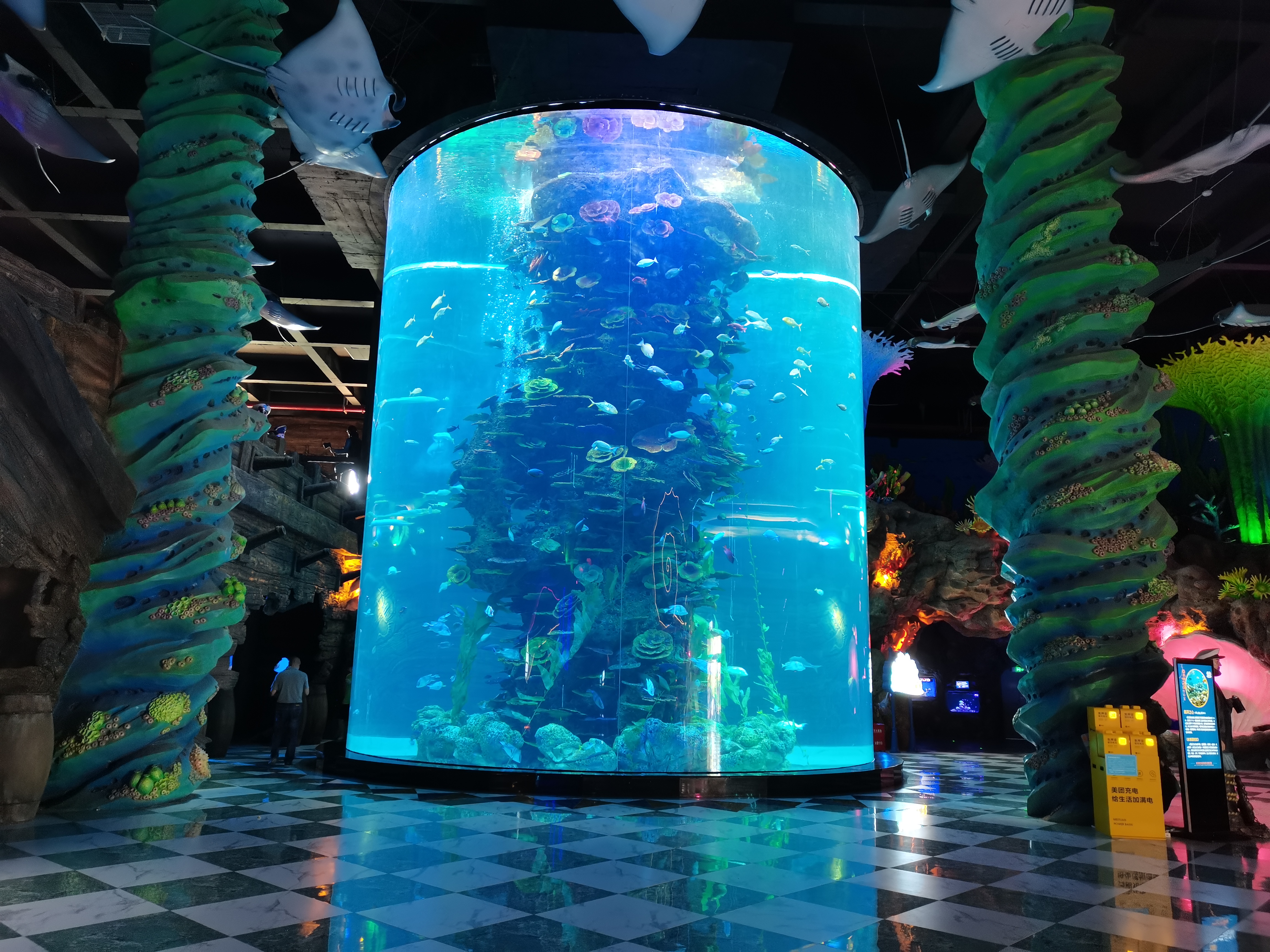 Custom acrylic fish tank - LEYU 