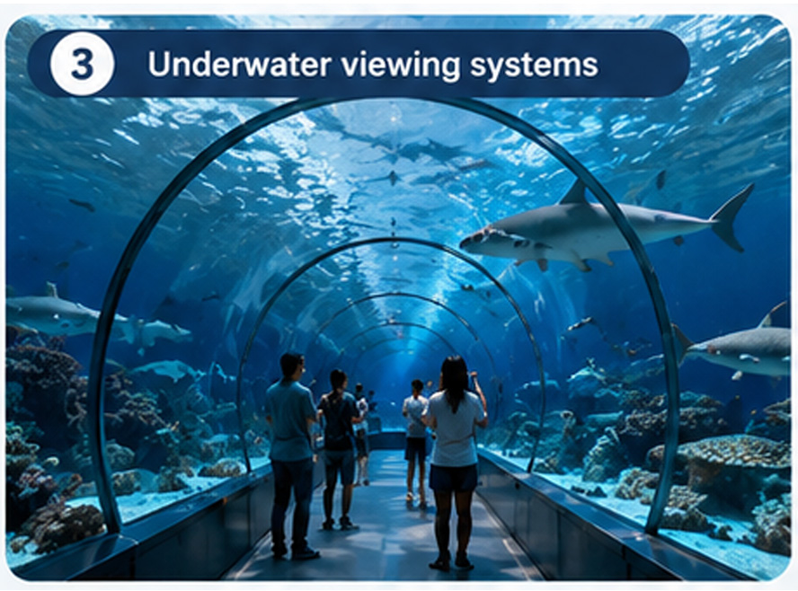 Underwater viewing systems - Leyu Acrylic