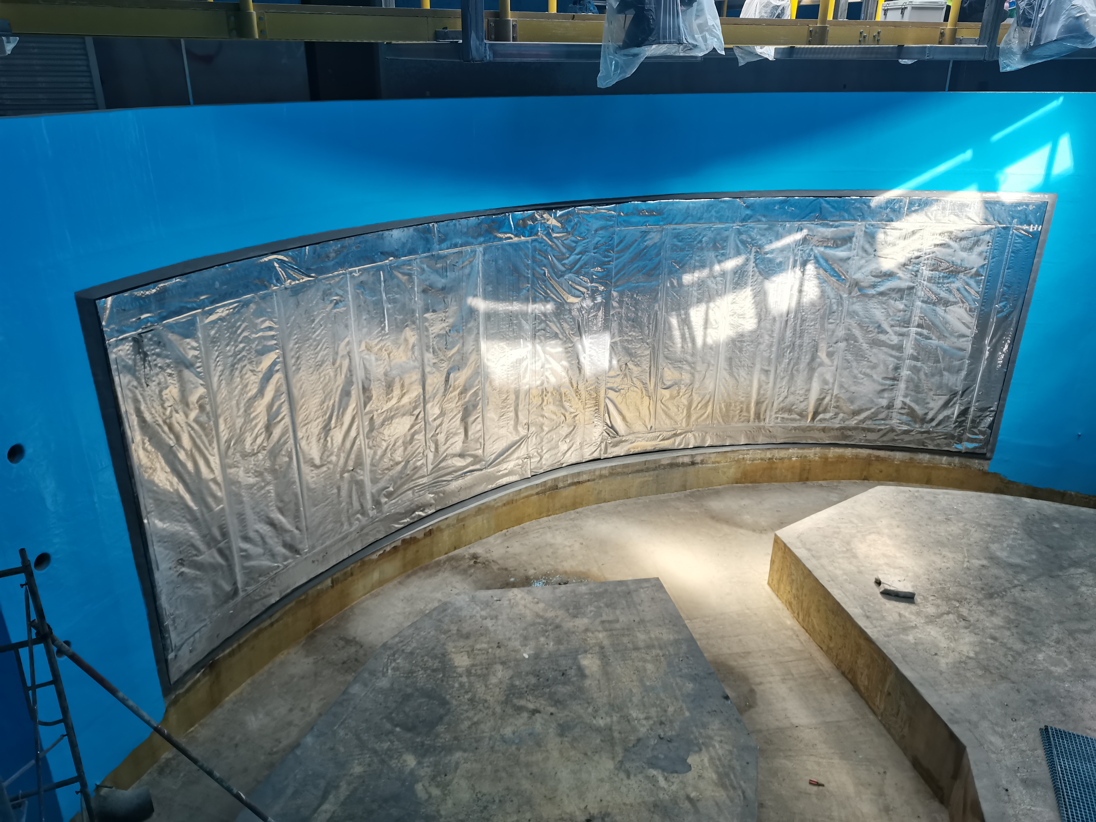 Acrylic window aquarium panel - LEYU INSTALLATION