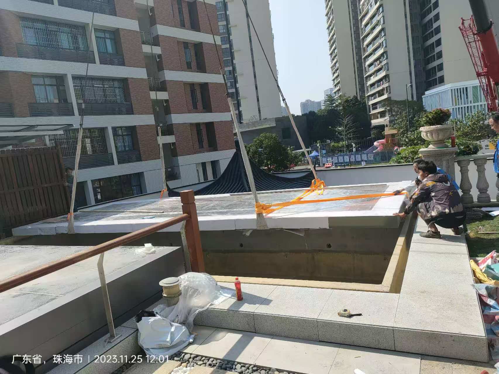 Acrylic swimming pool - LEYU ACRYLIC