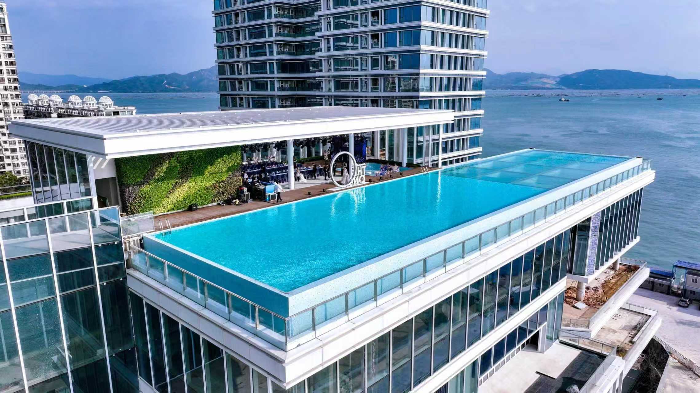 Acrylic panel for pool - LEYU