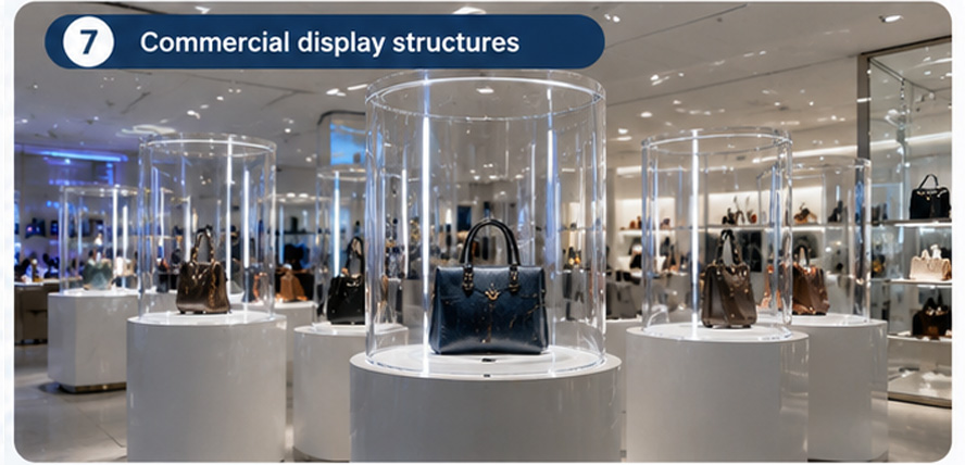 Commercial display structures - Leyu Acrylic