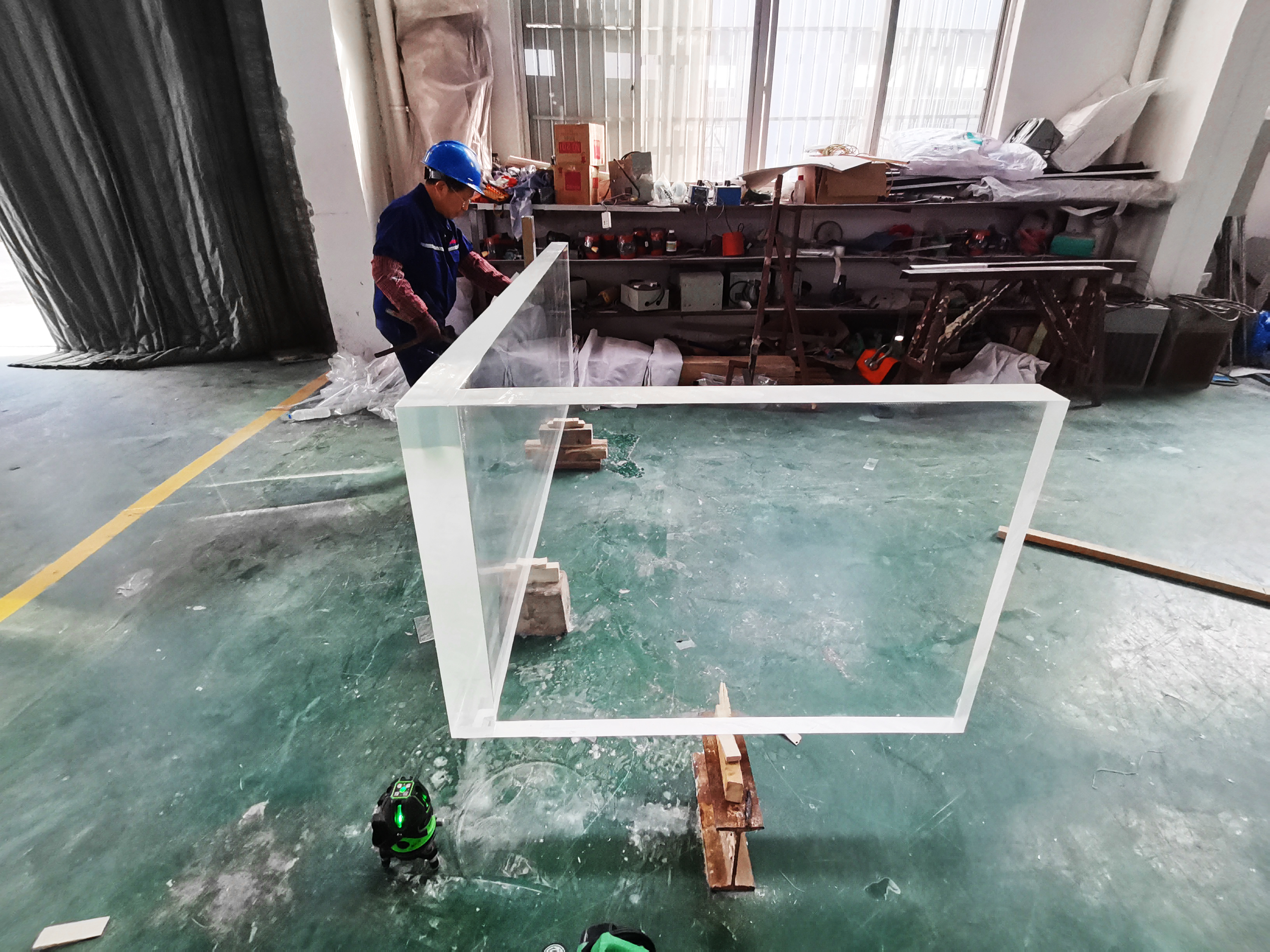 Acrylic panel for pool - LEYU